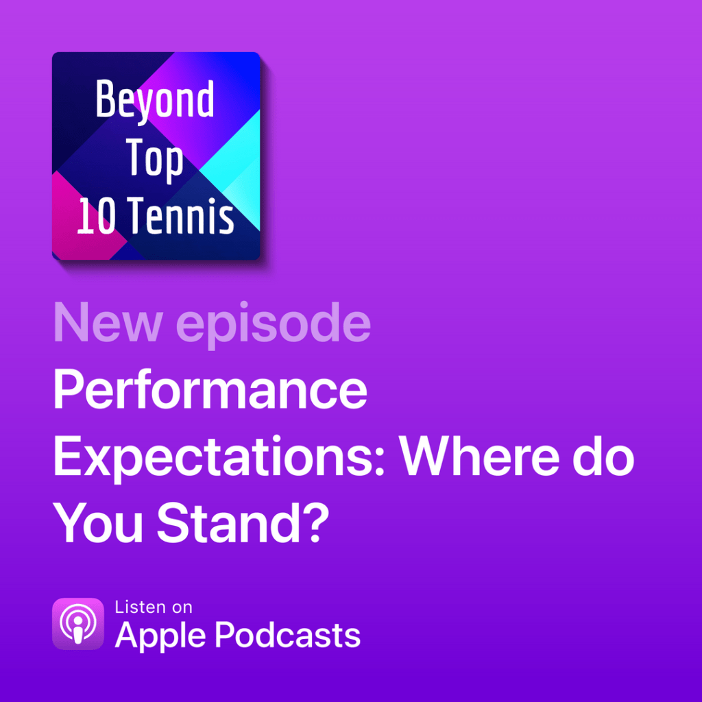 Performance expectations in tennis