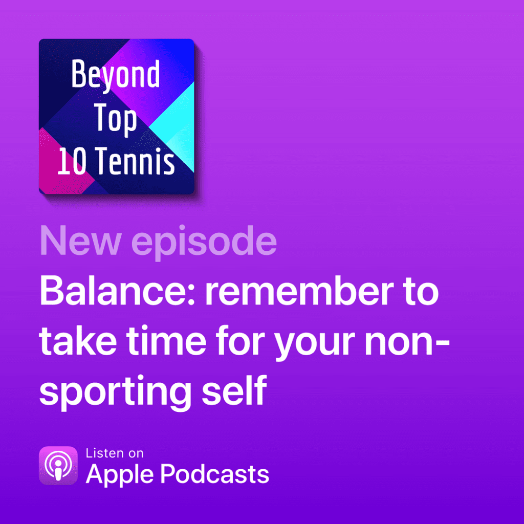 Balance on Beyond Top 10 Tennis